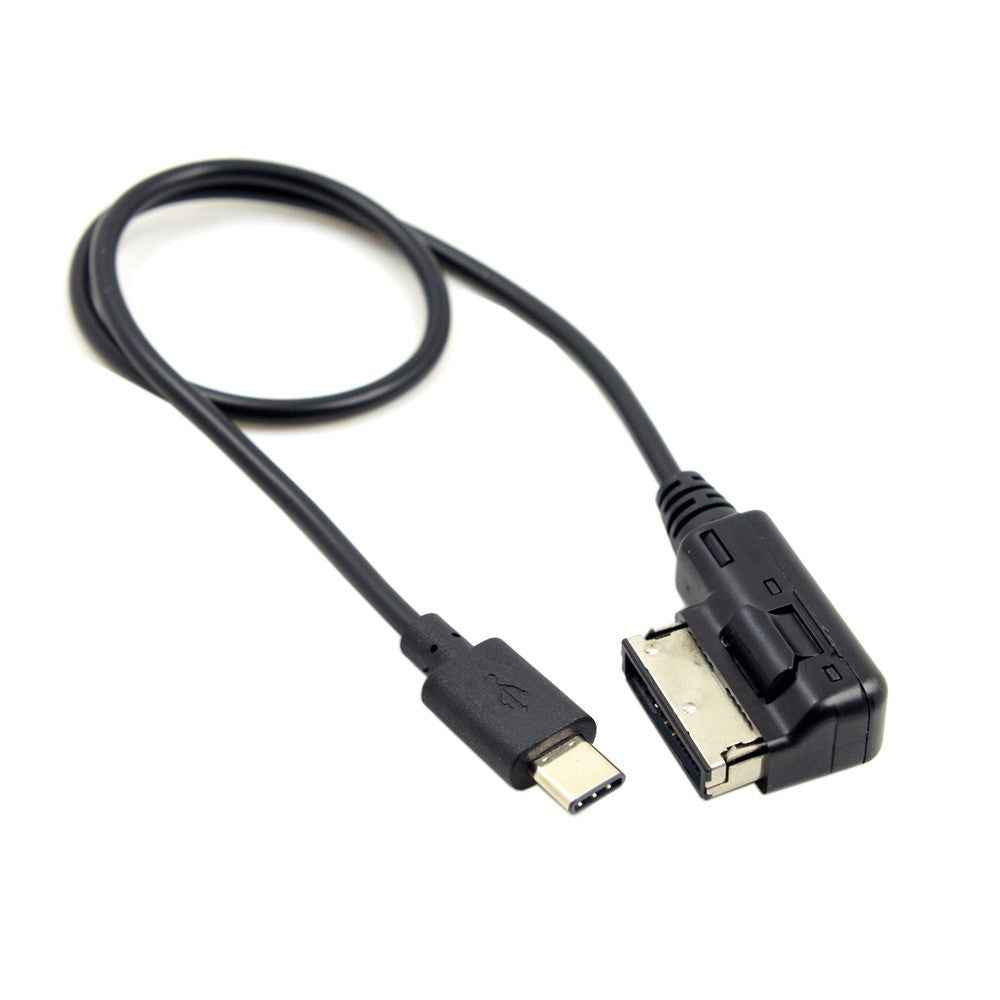 CA-040 0.3m Media in AMI MDI USB-C USB 3.1 Type C Charge Adapter Cable for Car VW AUDI 2014 A4 A6 Q5 Q7