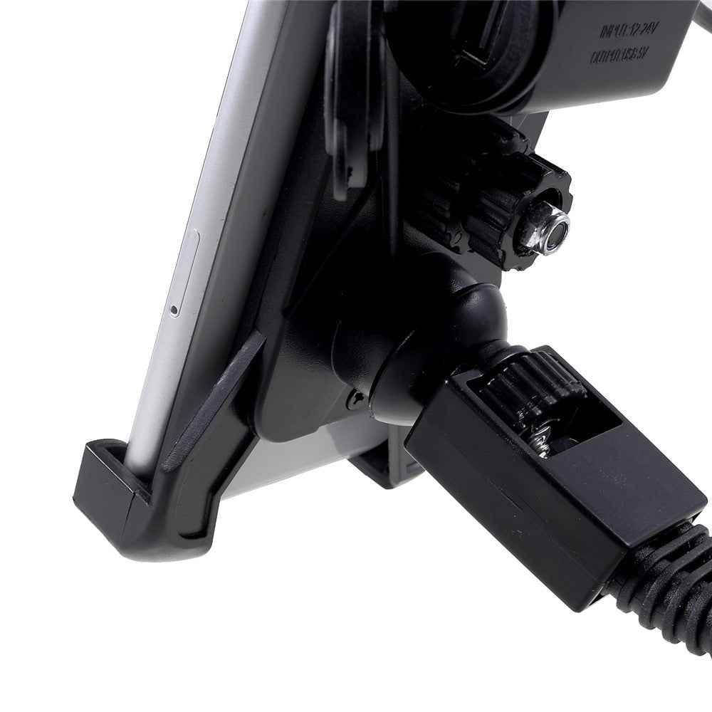 Universal Motorcycle Motorbike Mount Holder Handlebar Bracket Stand for 4-6 inch Smartphone