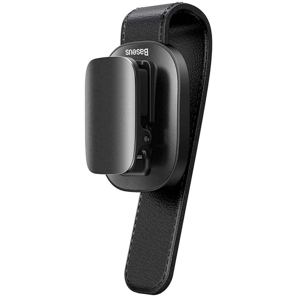 BASEUS Quality Vehicle Eyewear Clip Adhesive Eyeglasses Holder [Clip Design] - Black