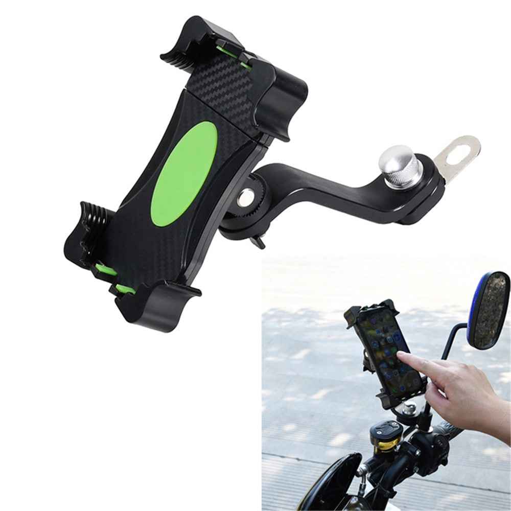 Universal Bike Phone Holder Motorcycle Mount Stand - Green