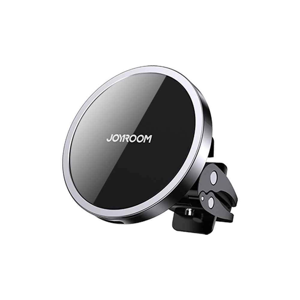 JOYROOM JR-ZS240 Car Air Vent 15W Magnetic Wireless Charger for iPhone 12/12 mini/12 Pro/12 Pro Max - Tarnish