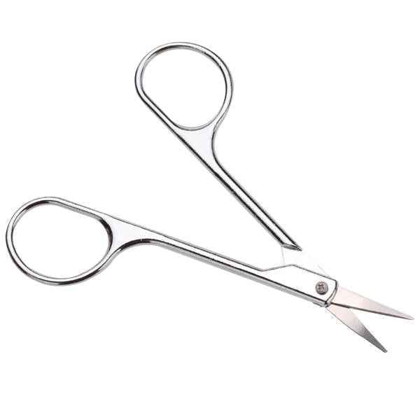 Salon Fine Point Curved Cuticle Nail Nose Scissors