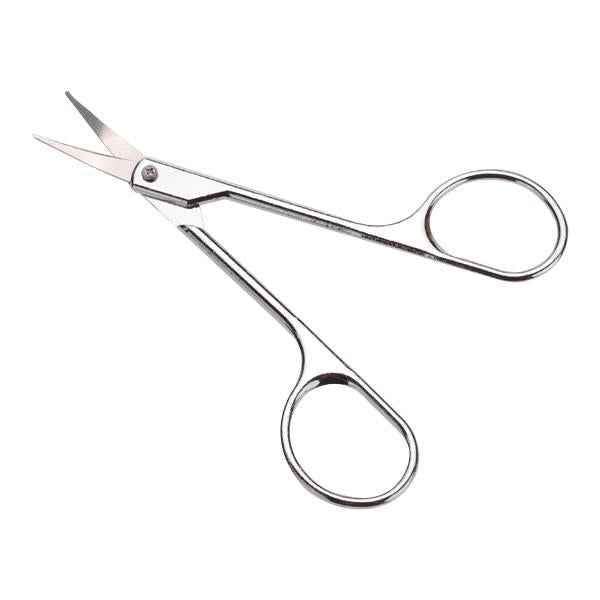 Salon Fine Point Curved Cuticle Nail Nose Scissors