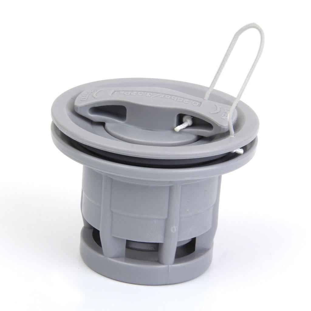 MagiDeal Air Valve Inflatable Boat Tender Raft Dinghy Kayak Canoe Grey