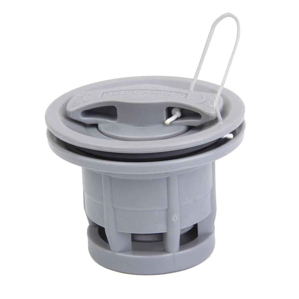 MagiDeal Air Valve Inflatable Boat Tender Raft Dinghy Kayak Canoe Grey
