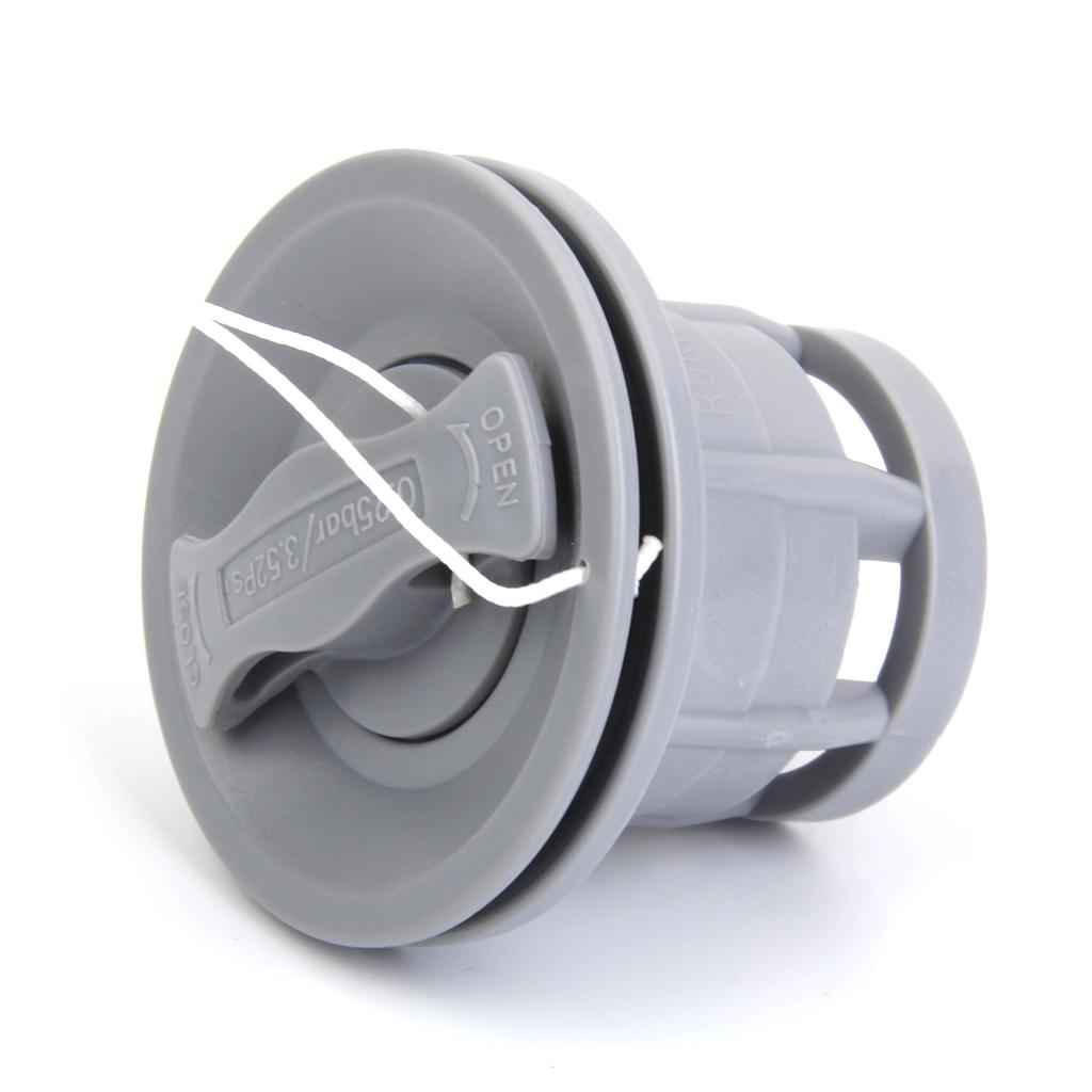 MagiDeal Air Valve Inflatable Boat Tender Raft Dinghy Kayak Canoe Grey