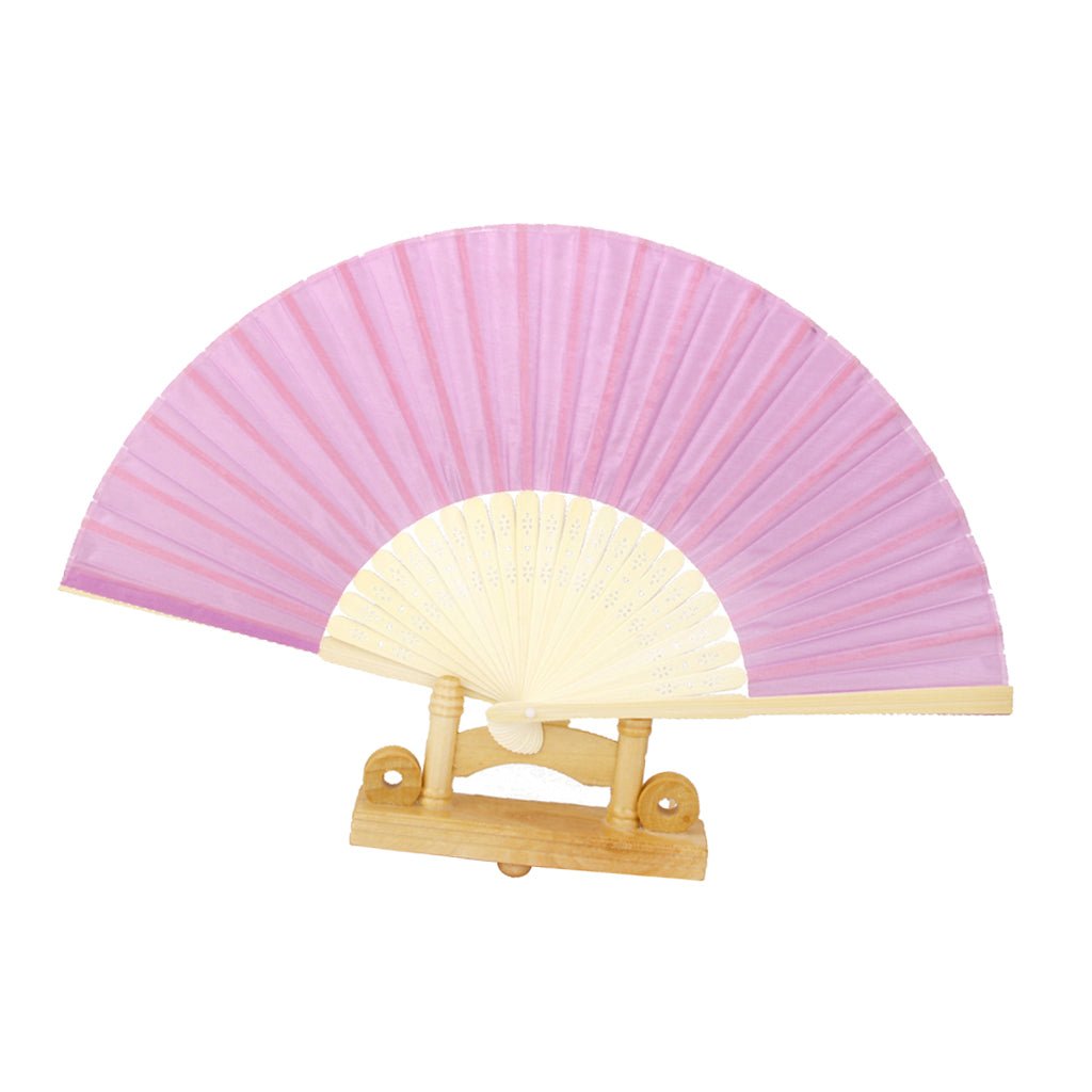 Chinese Folding Bamboo Fan Retro Hand Fan for Women Wedding Favors