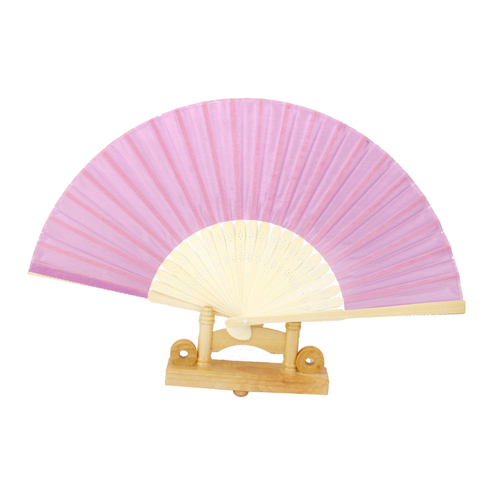 Chinese Folding Bamboo Fan Retro Hand Fan for Women Wedding Favors