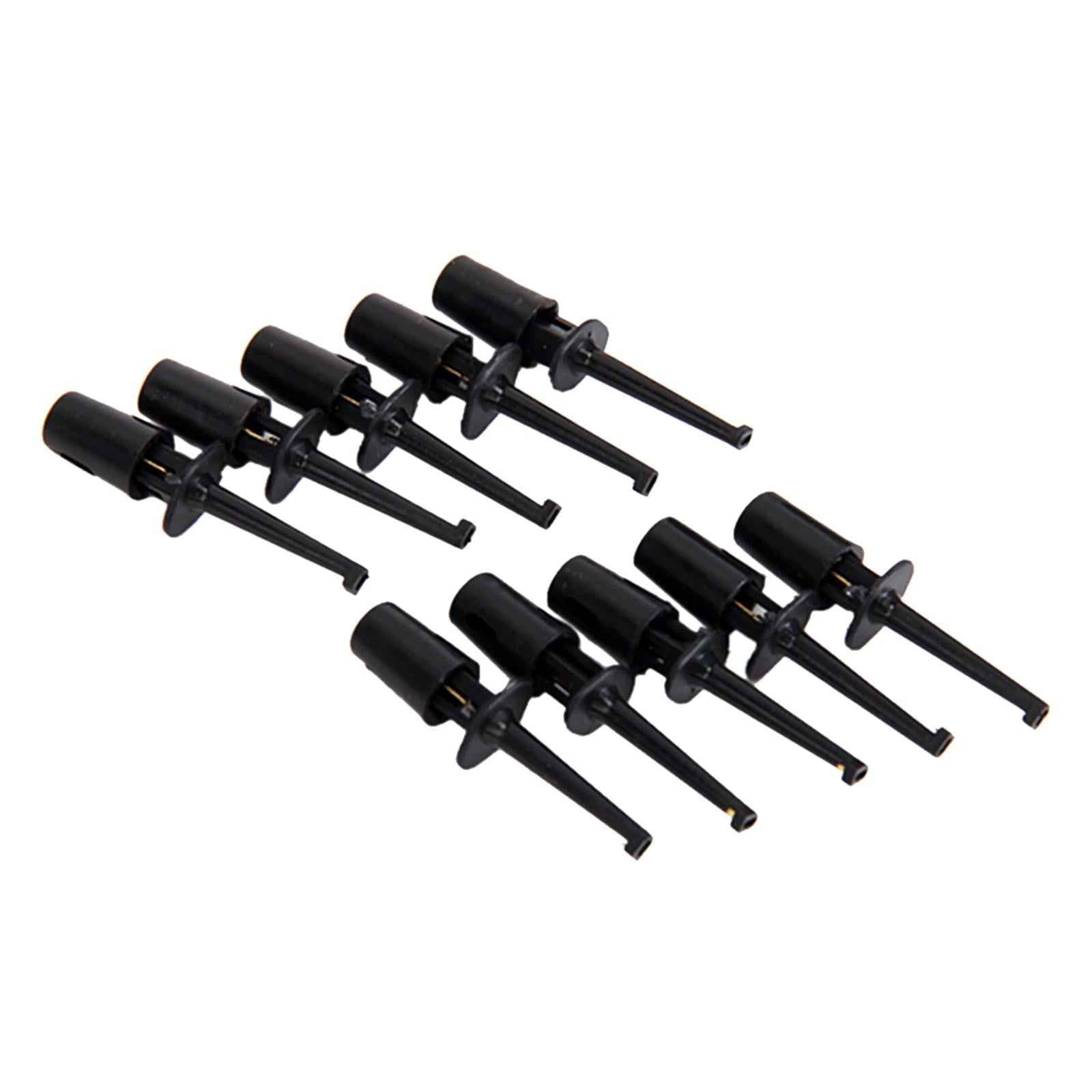 10 x Mini Test Hook Probe Spring Clip for PCB SMD IC