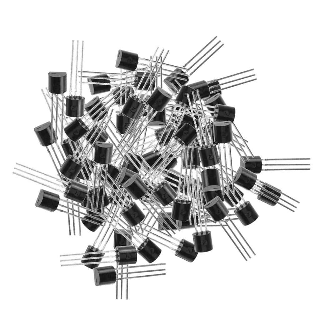 100pcs 2N3904 TO-92 NPN Transistor