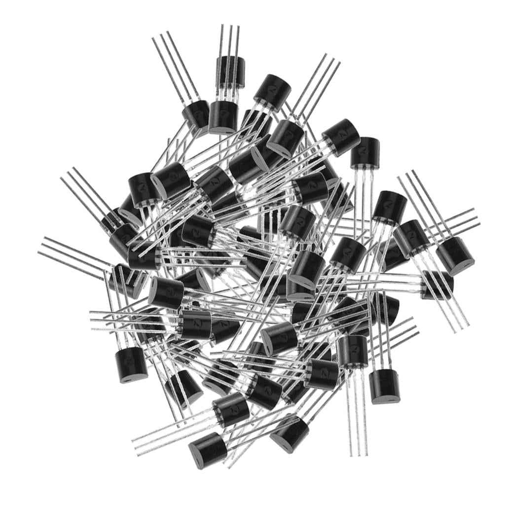 100pcs 2N3904 TO-92 NPN Transistor
