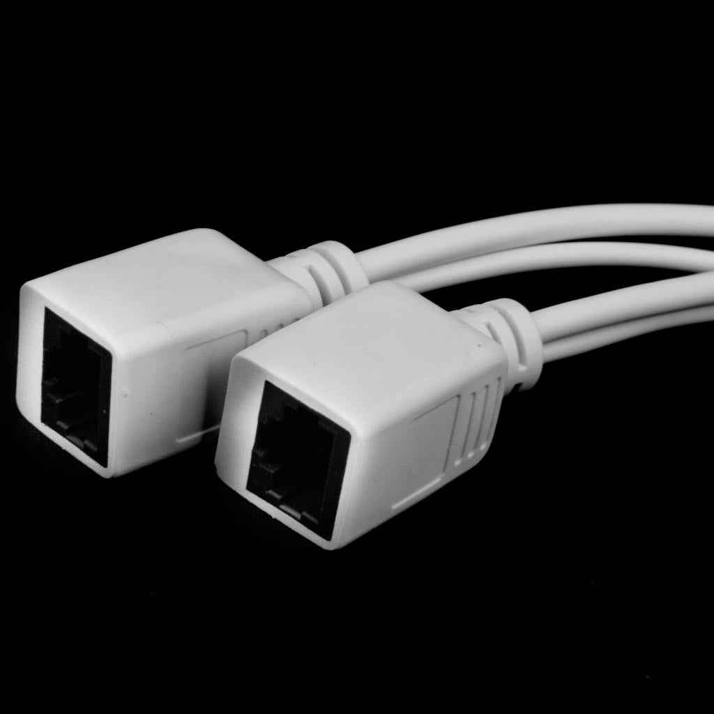 Pack of 2 Power Over Ethernet POE Connector Extractor Separator Cables Wire