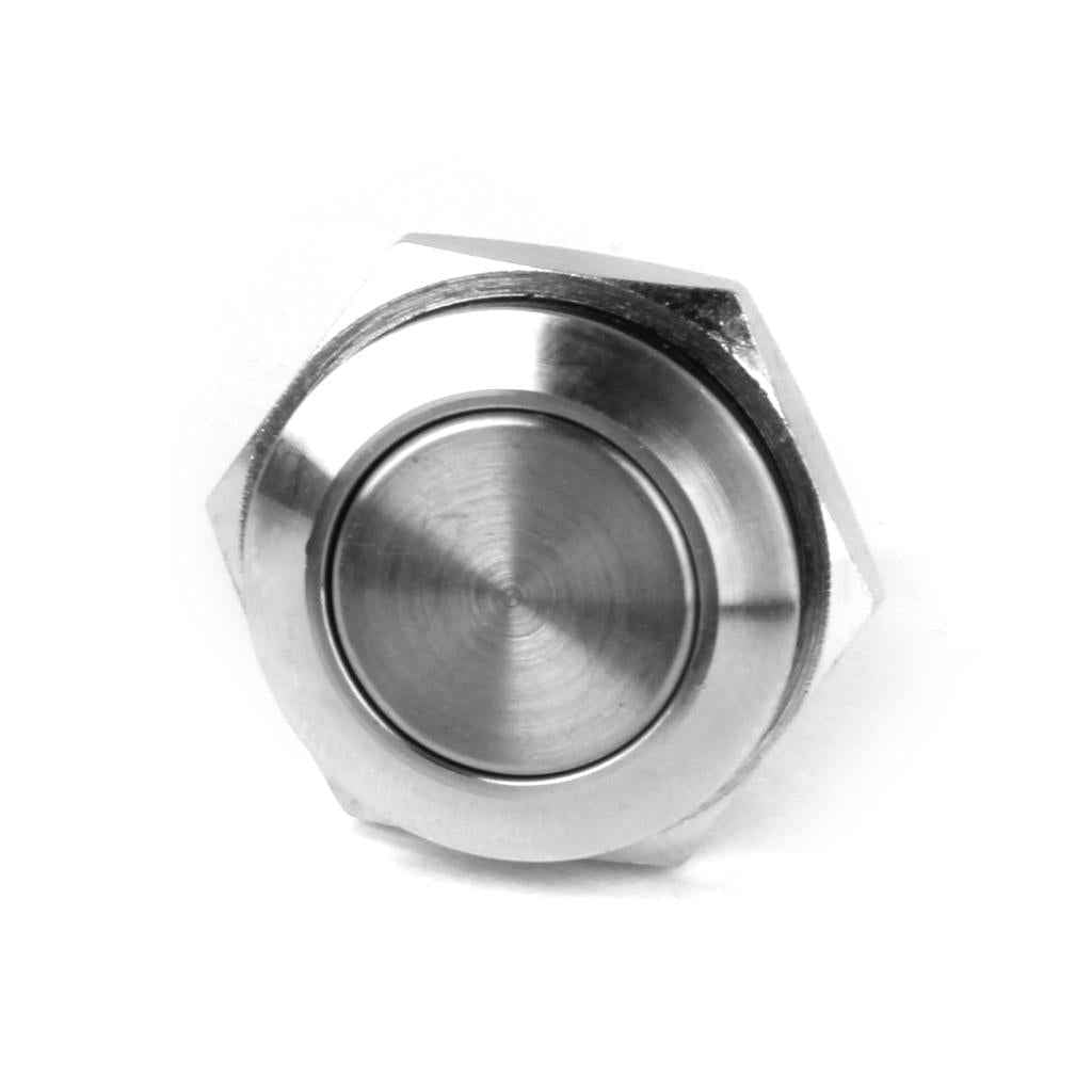 1 x Momentary Push Button Horn Switch for Doorbell/Boat/Car Waterproof Metal
