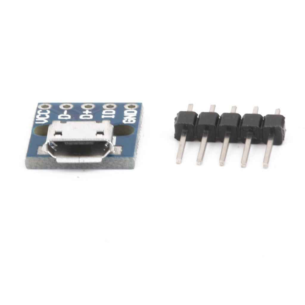 USB Micro-B Breakout Board Power Charging Converter Module