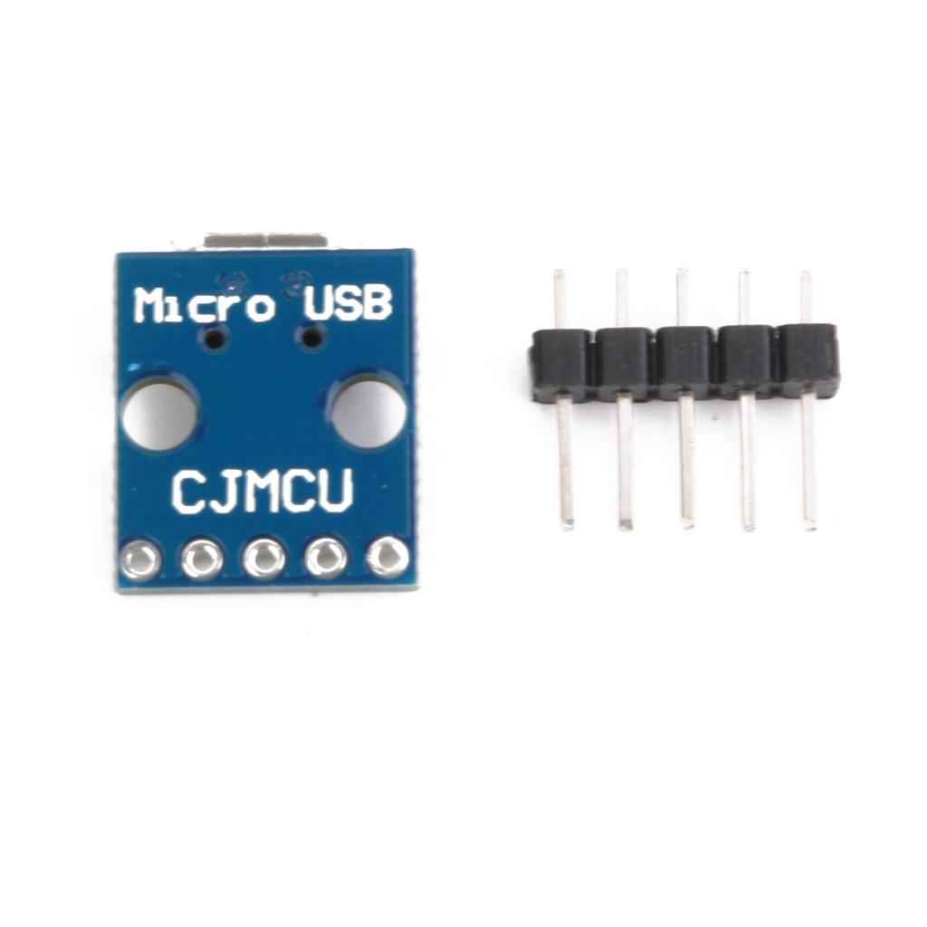 USB Micro-B Breakout Board Power Charging Converter Module