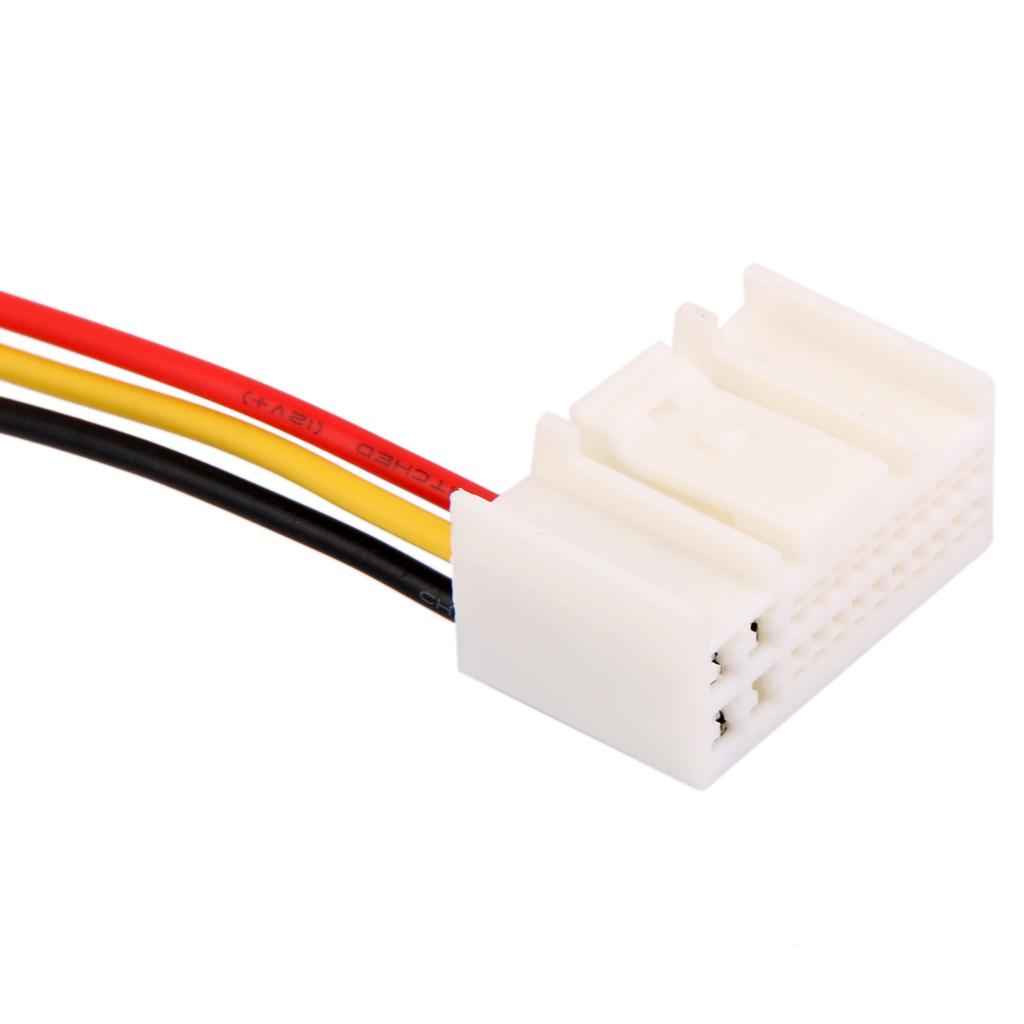 2 Car Radio CD/DVD Stereo Wiring Harness Adapter For Hyundai IX35/ KIA k2