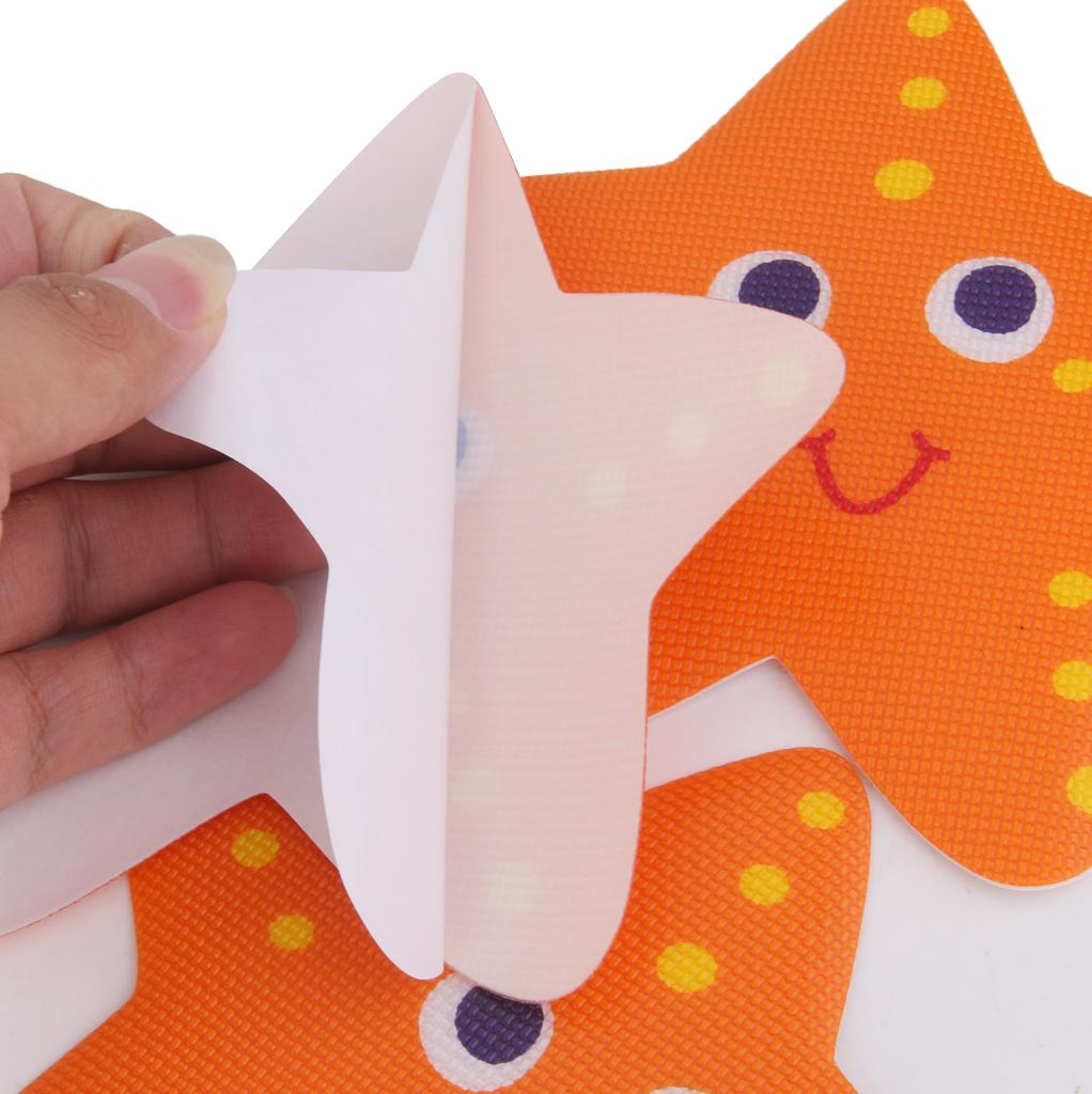 40x Non Slip Bathtub Appliques Starfish Decal Tread Anti-Skid Shower Sticker