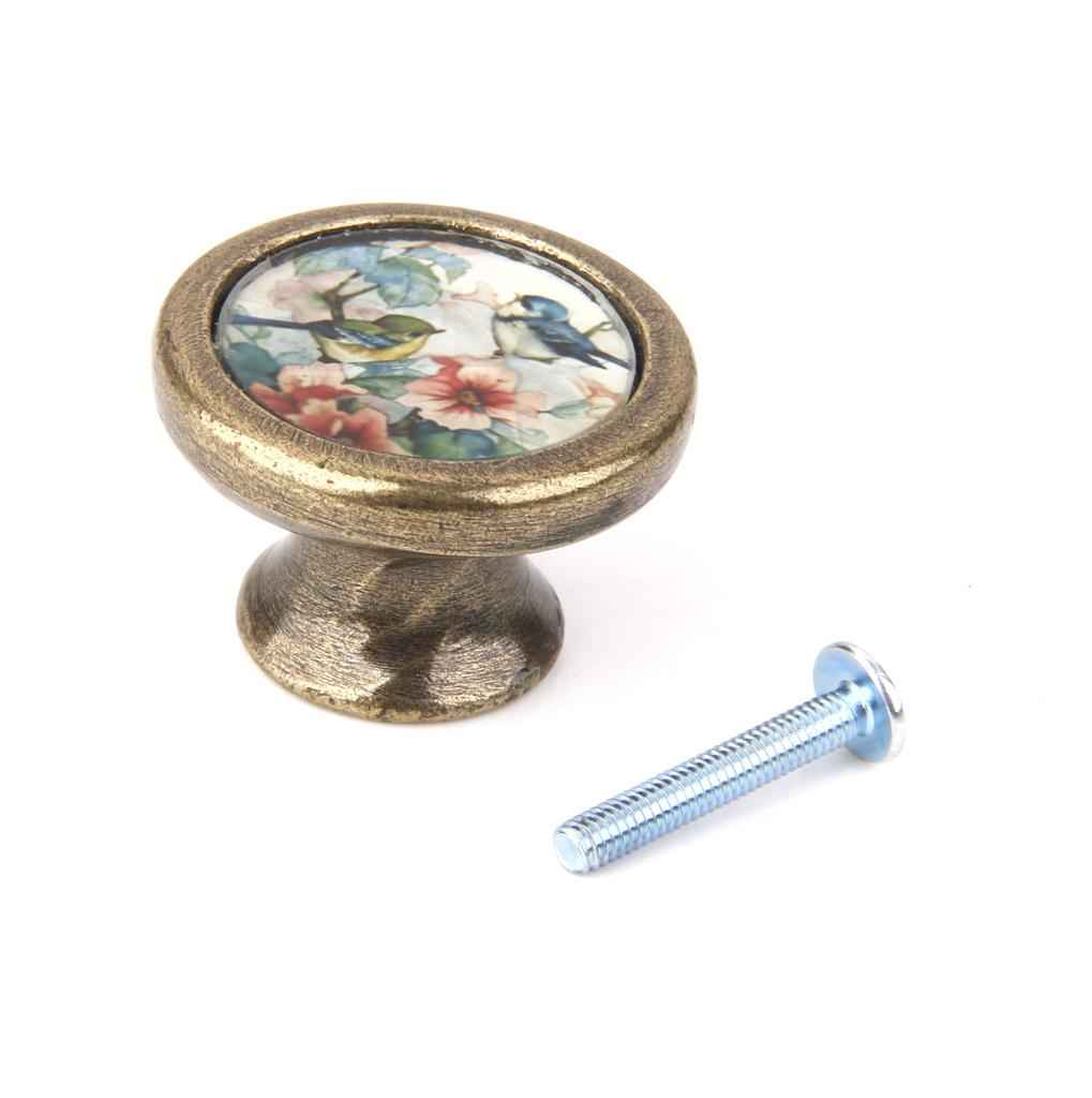 Set Of Classic Drawer Door Cabinet Bin Wardrobe Knob With Mounting Screw Kitchen Living Room Bedroom Decor