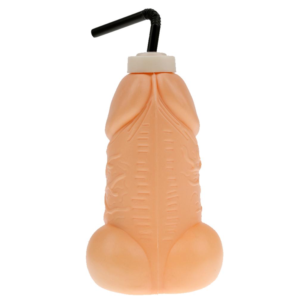 5Pieces Novelty Dicky Willy Penis Pecker Drinking Bottle for Hen Night Party
