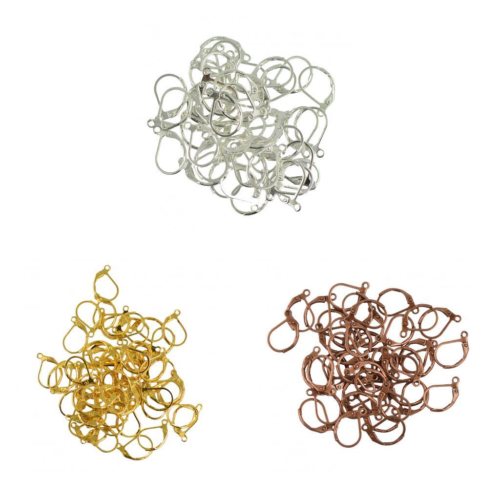 150pcs Leverback Earwire Earring Wire Hook Earring Findings Jewelry Making