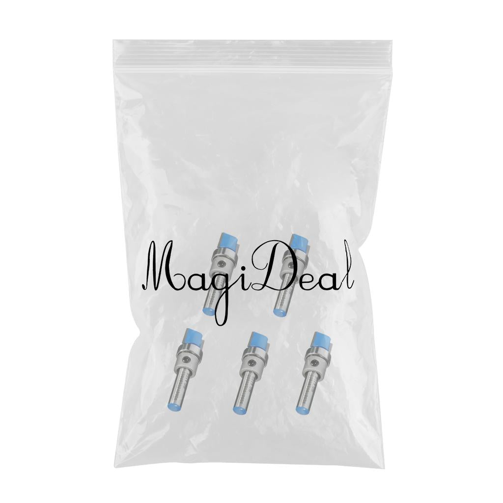 5 Piece Straight Flute Flush Trim Pattern Router Bit Cutter Top Bearing Tool
