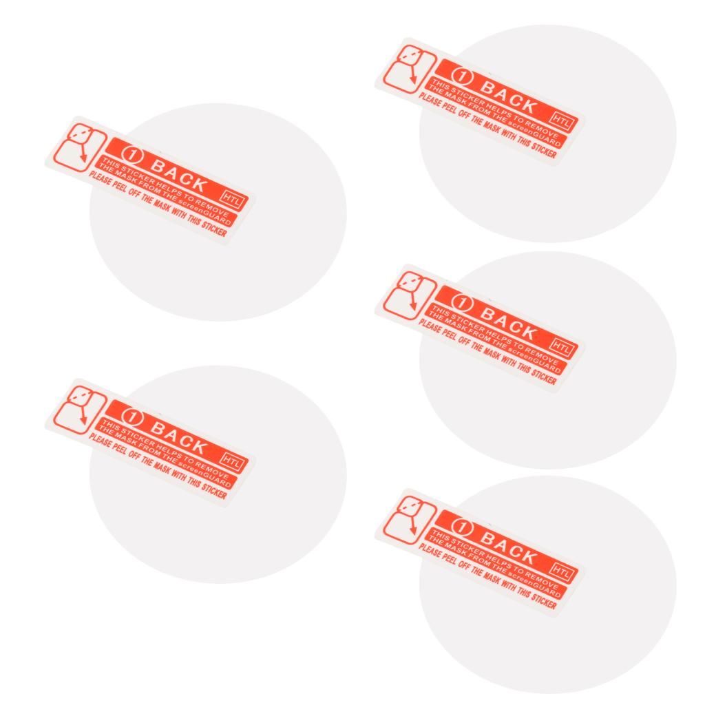 5Pieces 9H Tempered Glass Screen Protector Film For Huami Amazfit Watch