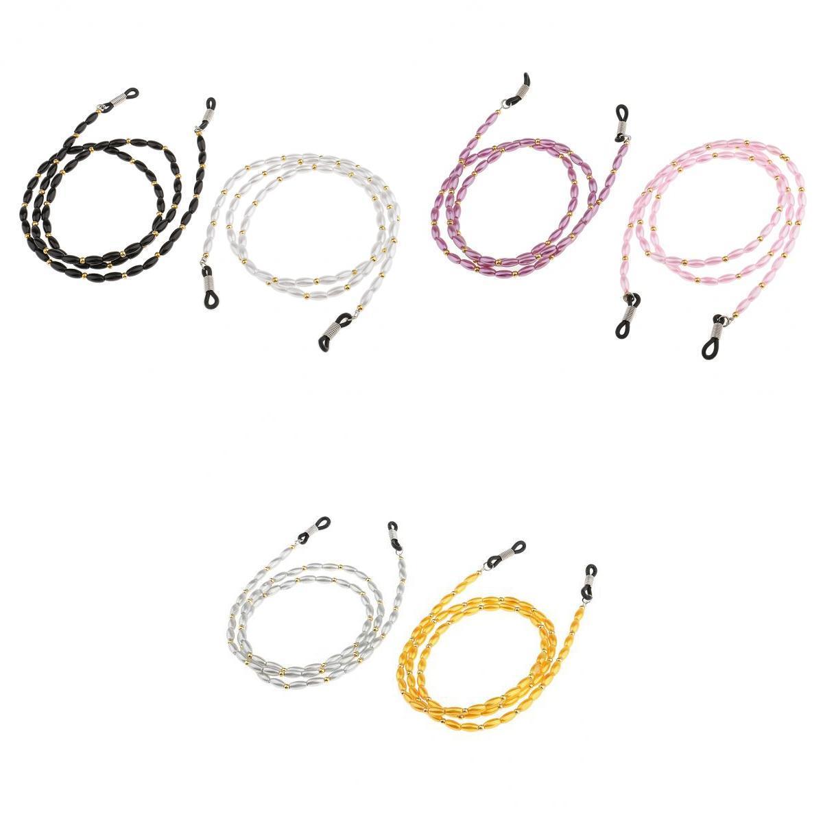 6 Pieces Eyeglass Sun Eye Glasses Holder Necklace Sunglasses Chain Lanyard