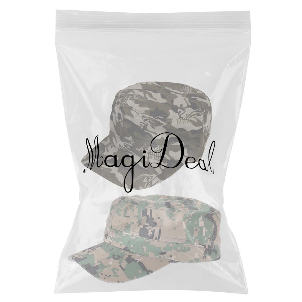 2pc Cappello Mimetico Militare Baseball Cap Camuffamento Uomo Donna Camo Hat