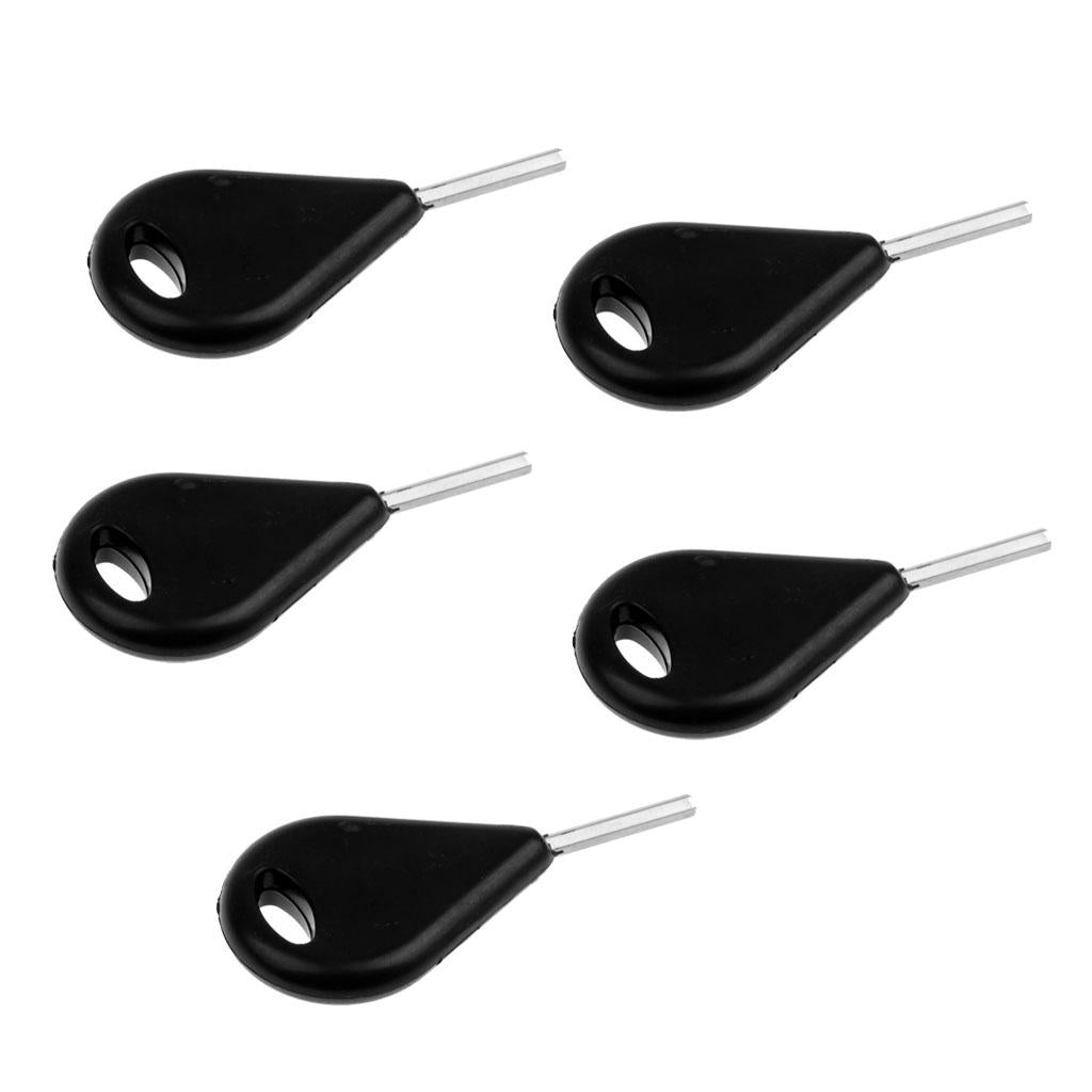 5 Pieces Surfboard Fin Key Surf Board Longboard Surfing Accessory