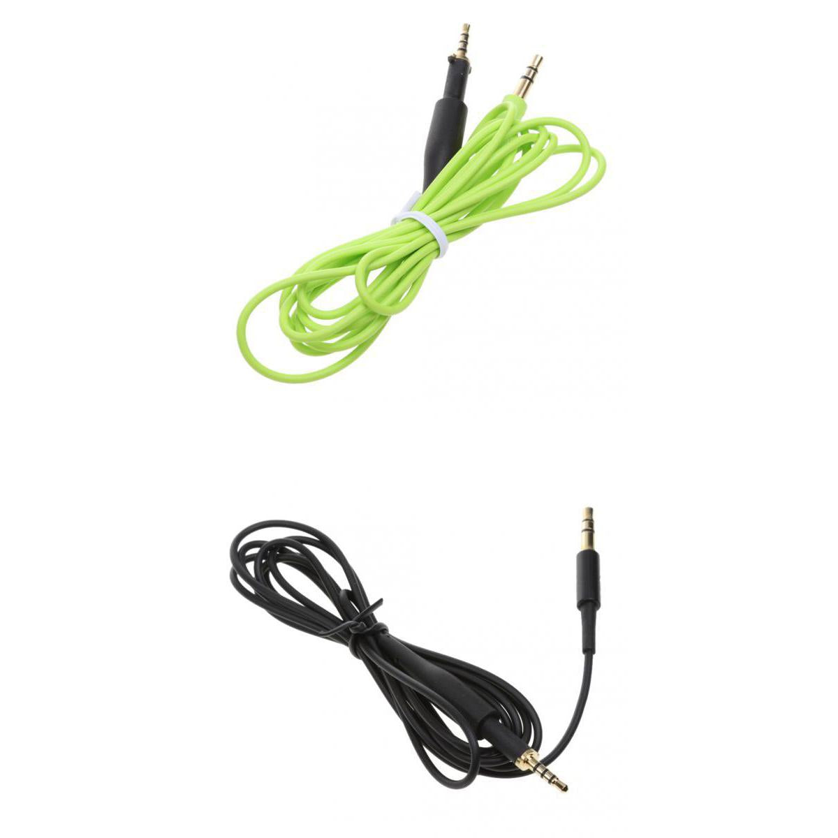 2piece Replacement Audio Cable for AKG K450/Q460/K451/K480 Headset Headphone