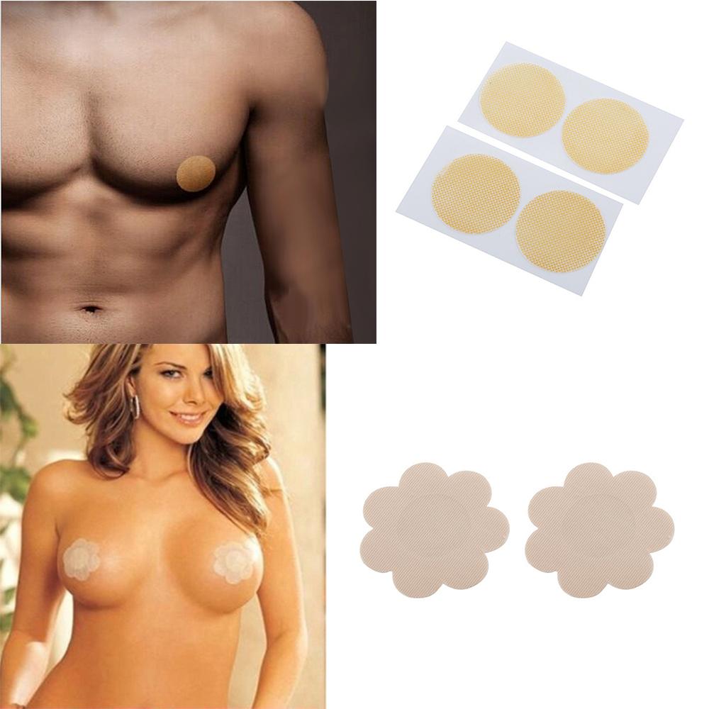 15Pairs Womens Men Self Adhesive Pasties Nipple Cover Concealer Sticker Nude