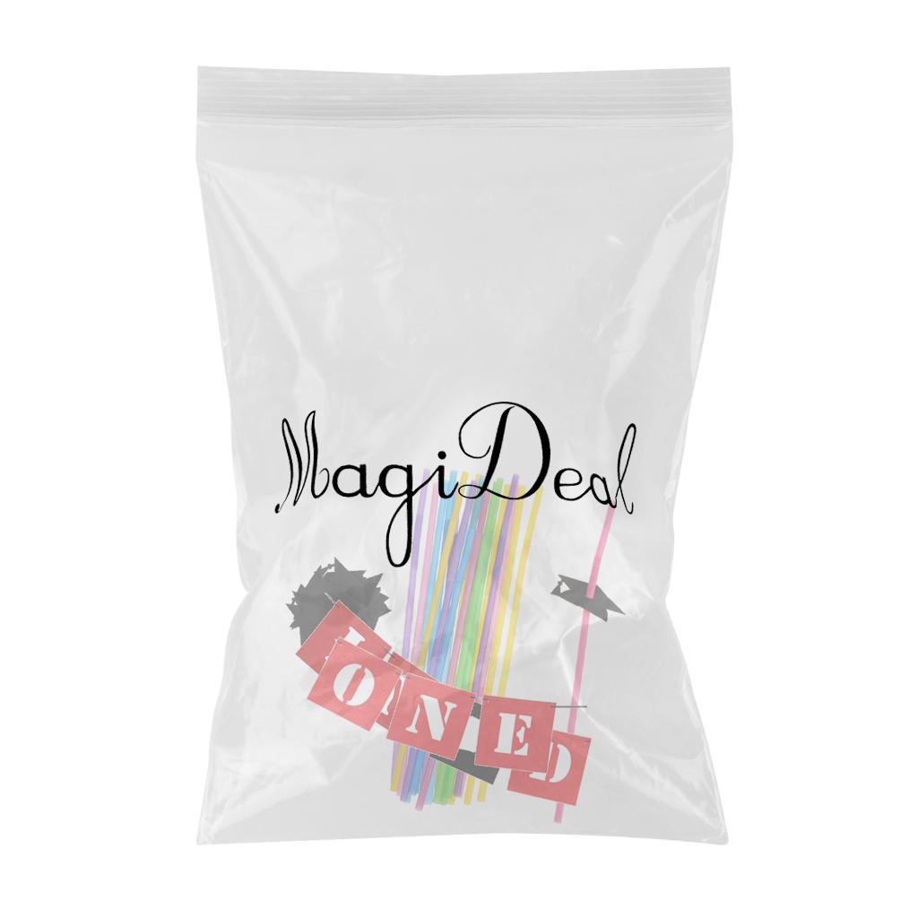 20x I'M DONE Graduation Cap Banner &Disposable Drinking Straw Set Decoration