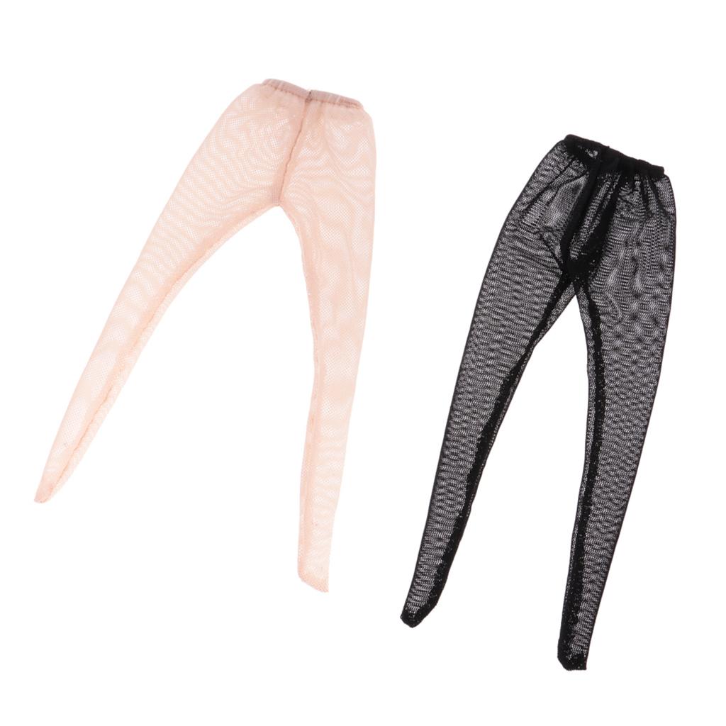 2 Pieces 1/6 Scale Lace Stockings for 12inch Female Action Figure Body