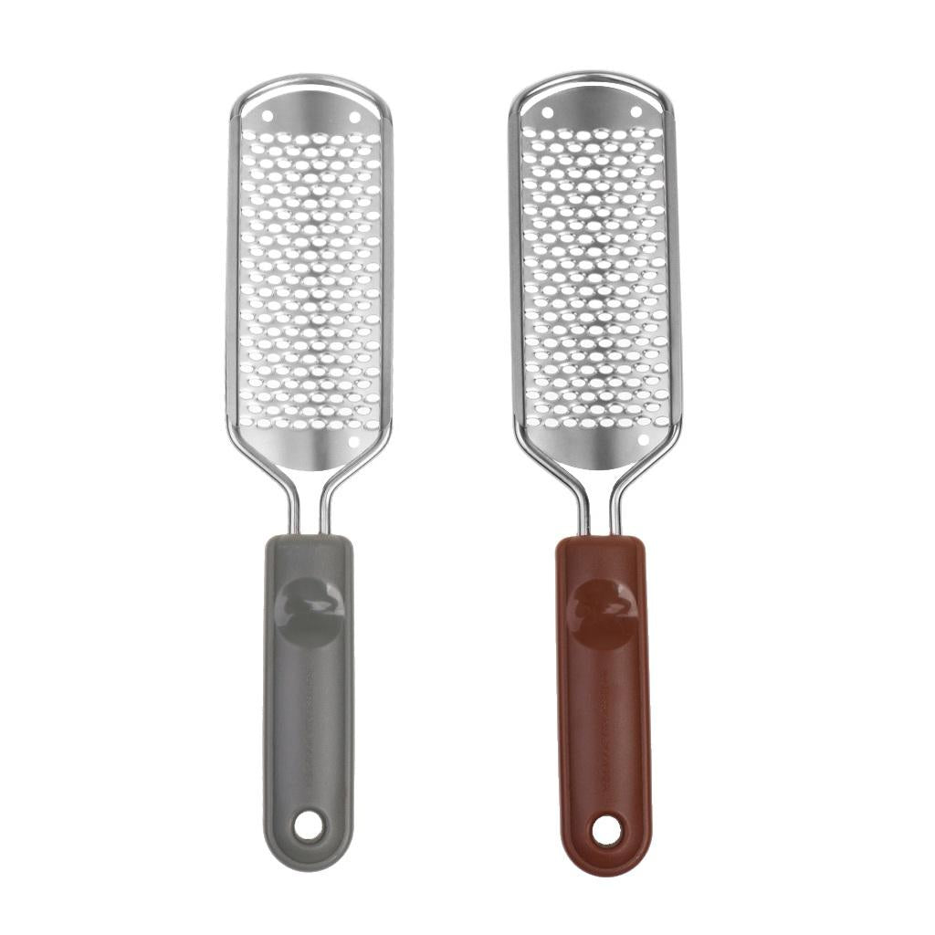 2x Sole Pedicure Foot Rasp File Scrubber Hard Dead Skin Callus Remover