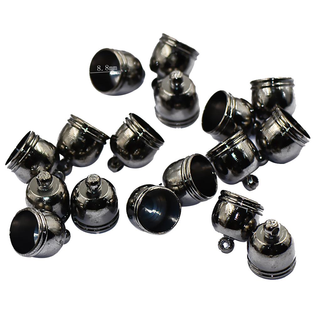 30Pieces Mixed Brass End Bead Cap Tip Jewelry Findings Craft DIY Making