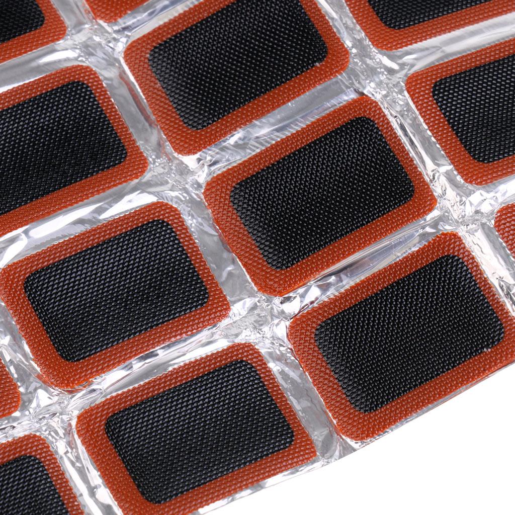 16.5cm Bike Pump Extension Hose+48 Rubber Bike Puncture Patches