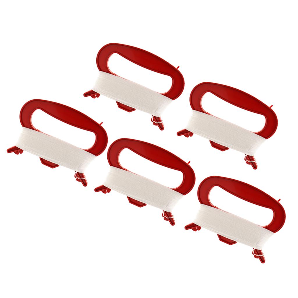 5x 100m Kite Line String & Kite Handle for Fishing Camping Outdoor Activity