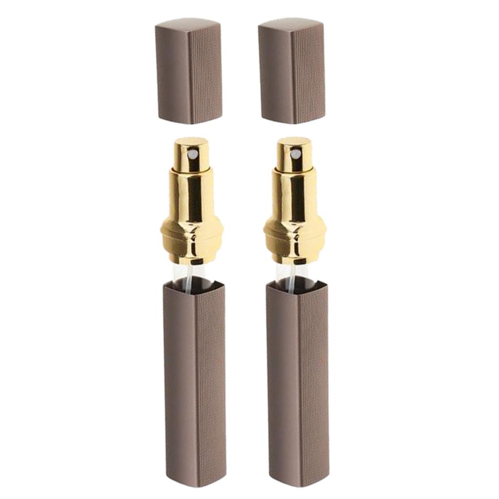 2Pieces 12ml Travel Perfume Aftershave Atomizer Refillable Spray Bottles