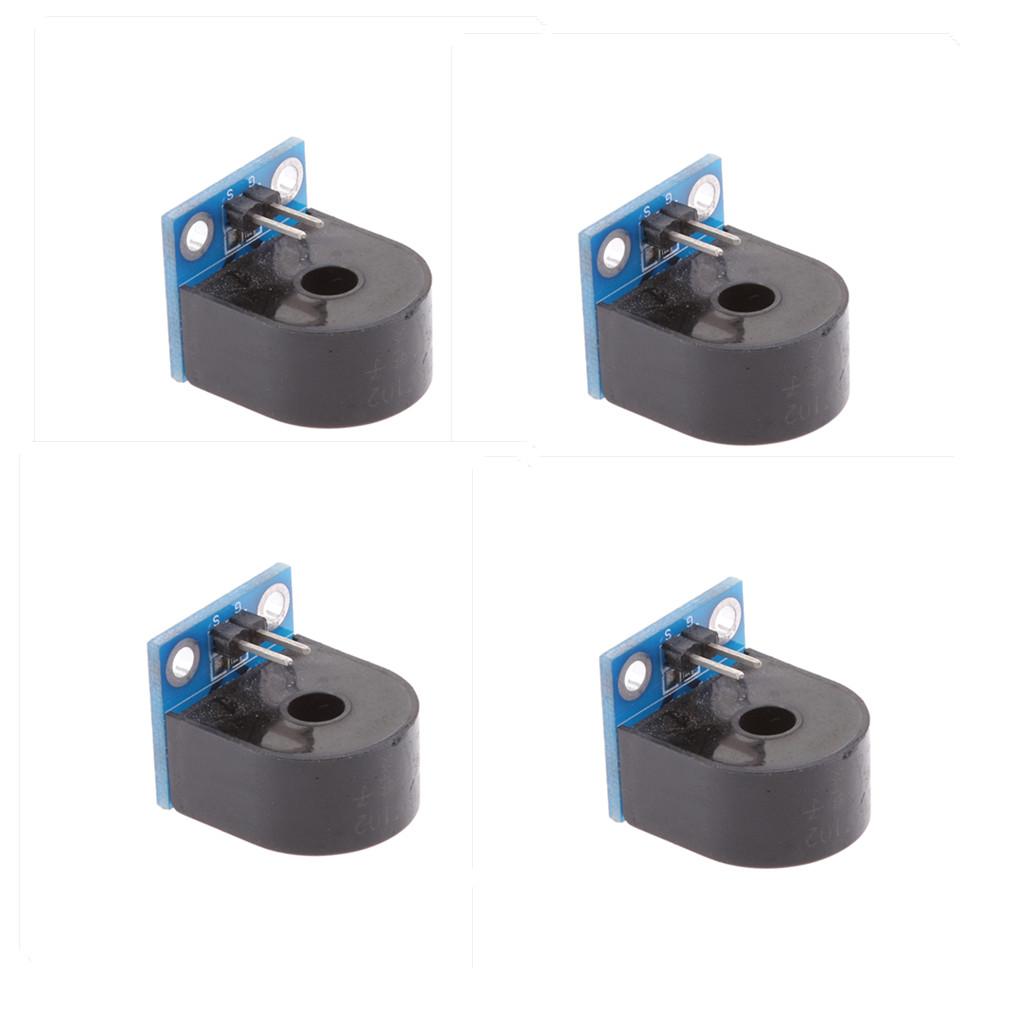 4 pieces 5A Current Sensor Module Transformer Module PCB Board Precision