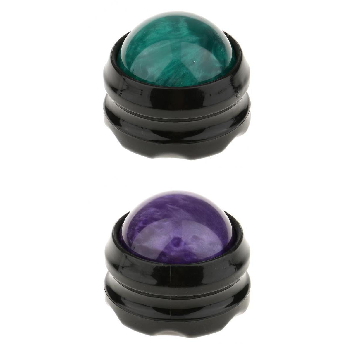 2 Pieces Massage Roller Ball Massager Foot Neck Back Muscle Soreness Relief