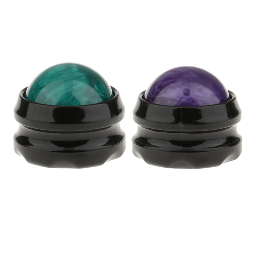 2 Pieces Massage Roller Ball Massager Foot Neck Back Muscle Soreness Relief