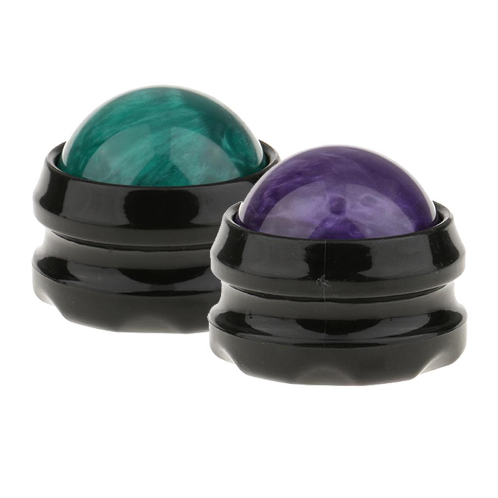 2 Pieces Massage Roller Ball Massager Foot Neck Back Muscle Soreness Relief