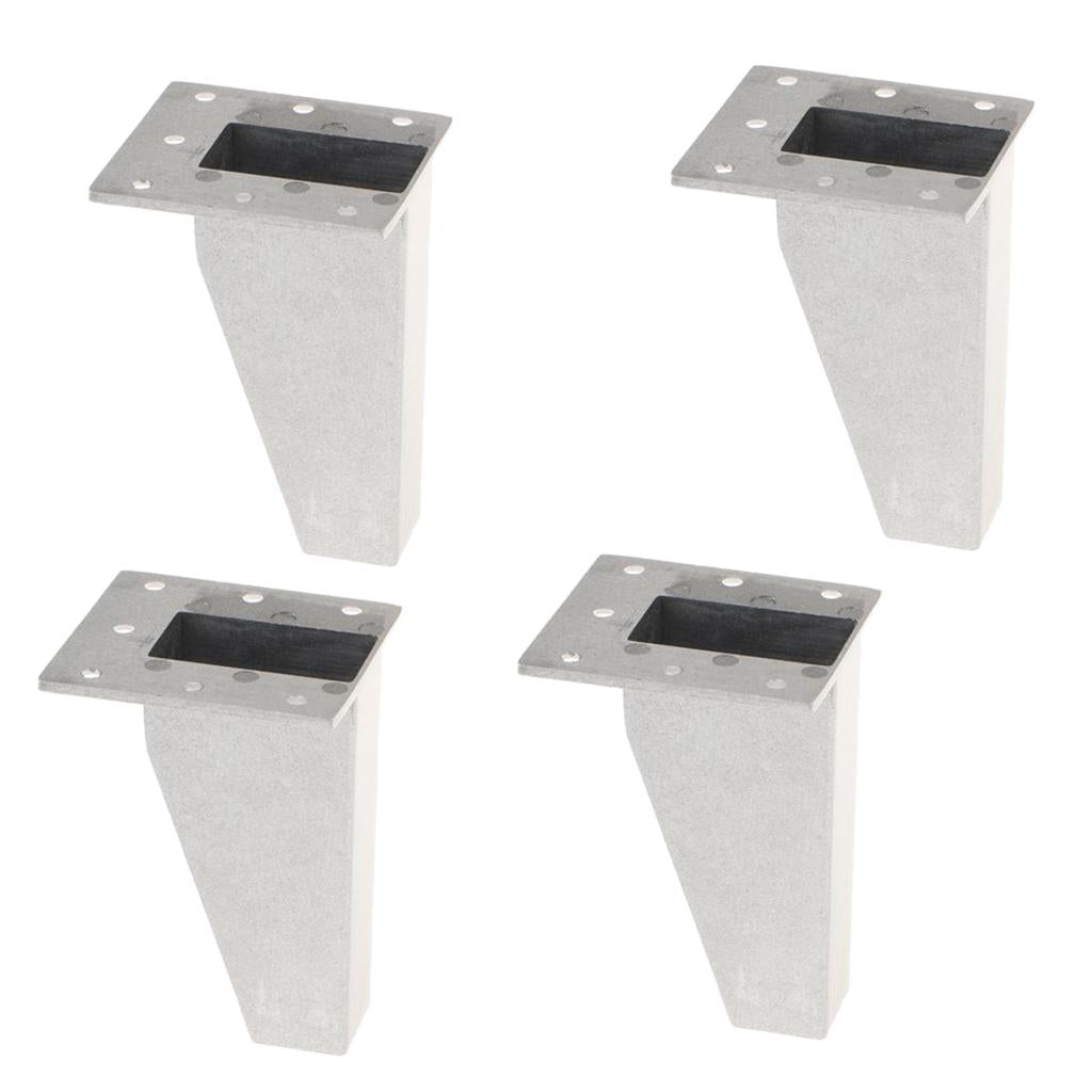 4Pcs Metal Furniture Sofa Leg Anti-damp Feet for Couch Chair Cabinet 10cm
