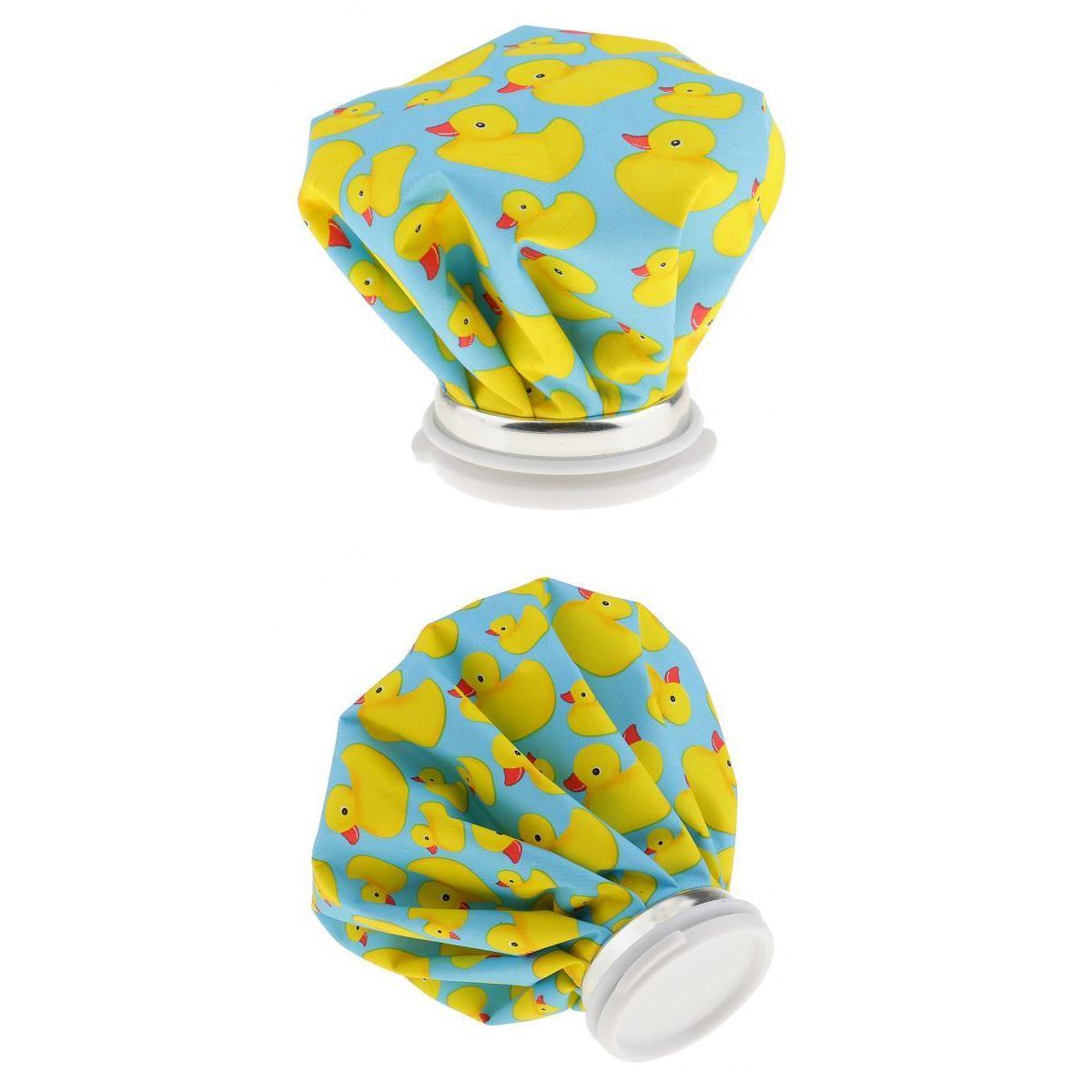 2 Pieces Reusable Sports Ice Pack Cooling Cap Bag Swelling Pain Relief 6 9""