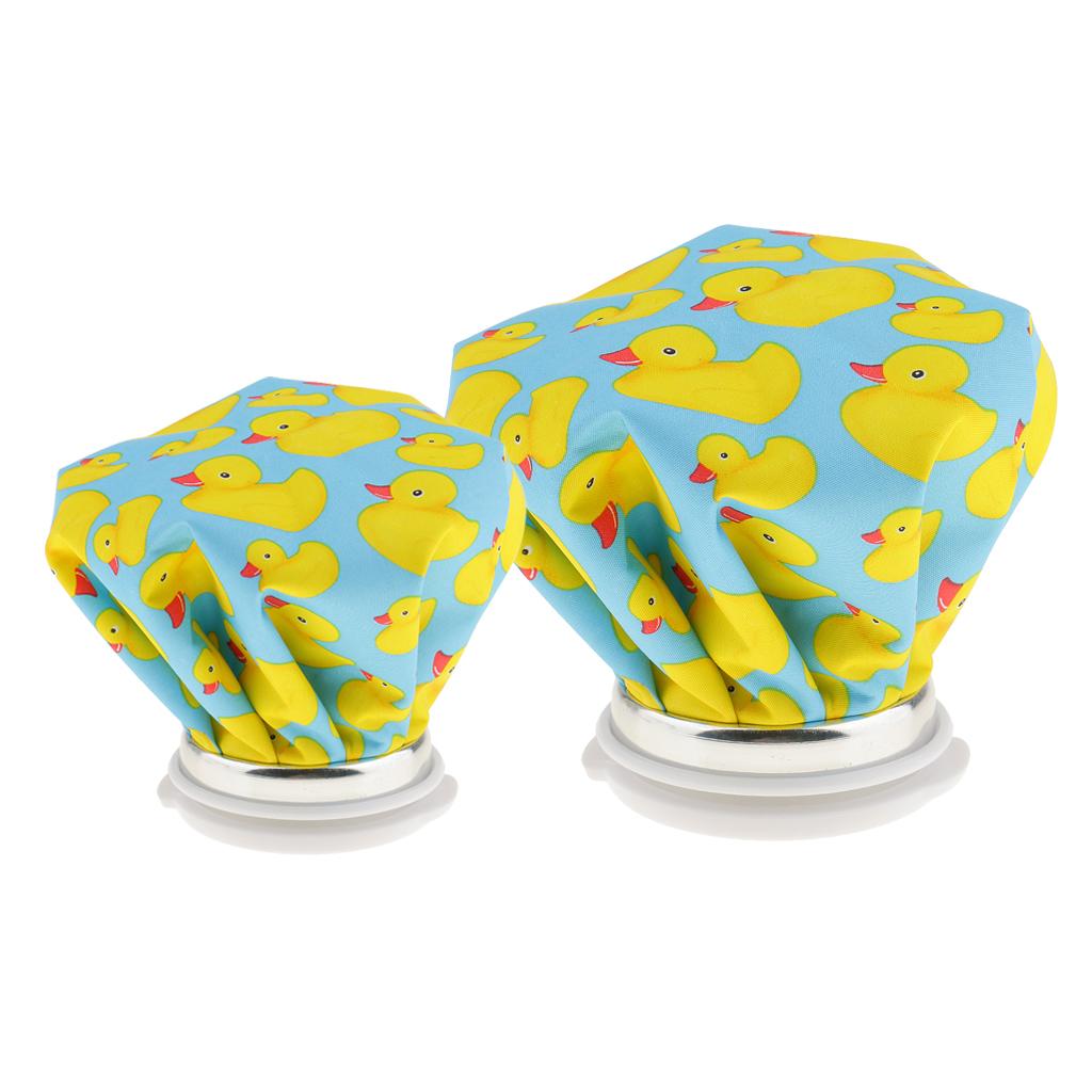 2 Pieces Reusable Sports Ice Pack Cooling Cap Bag Swelling Pain Relief 6 9""