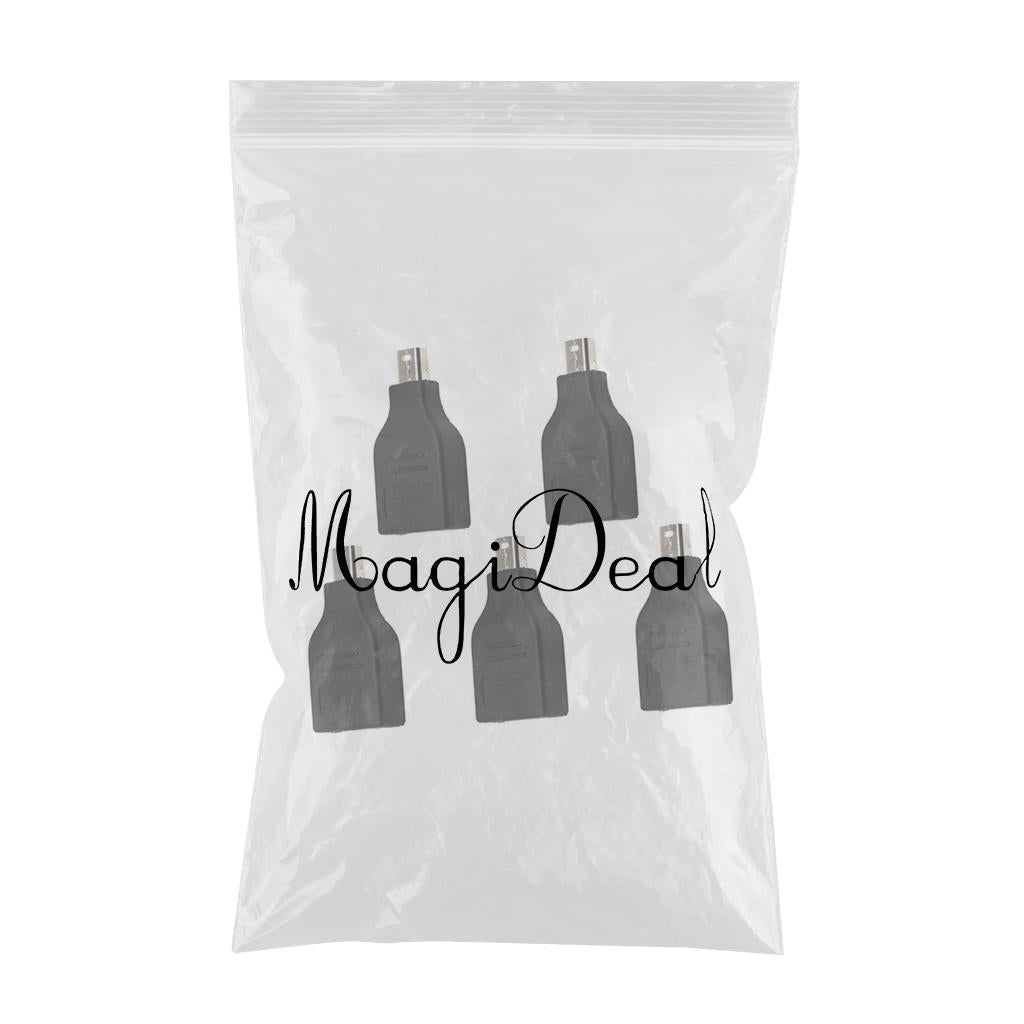 5Pieces Mini Display Port Male To Display Port Female Connector Adapter