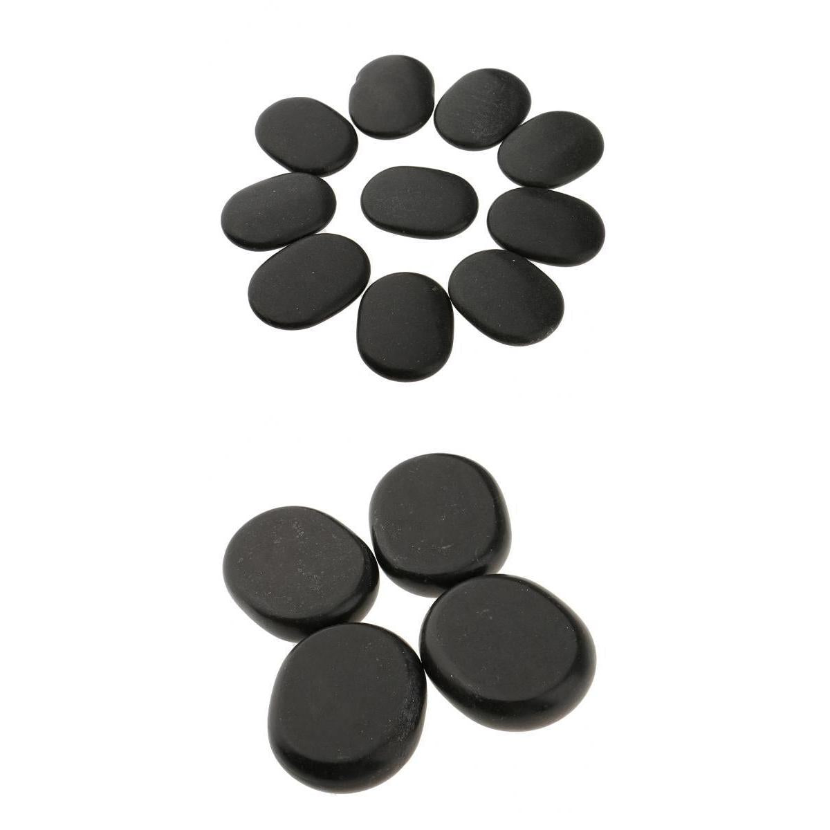 14 Pieces Hot Spa Rock Basalt Stones Massage Natural Volcano Stone Set