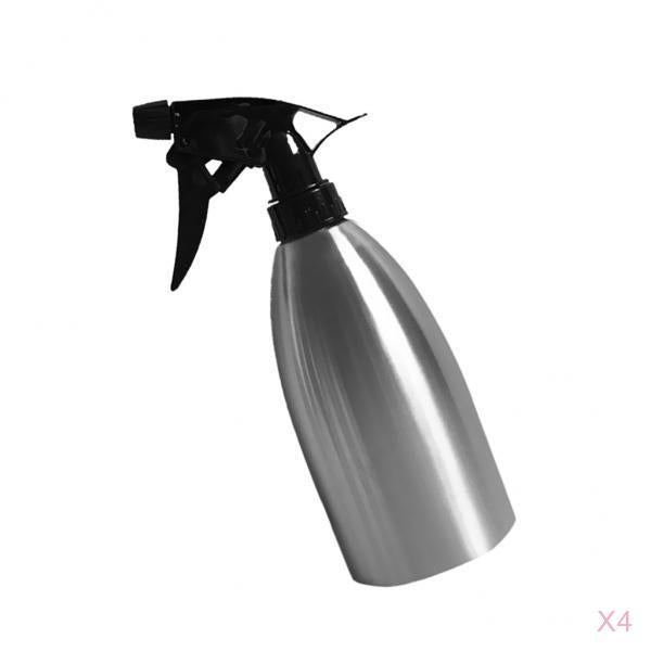 500ml Gardening Tool Stainless Steel Watering Can Plant Spray Bottle Silver