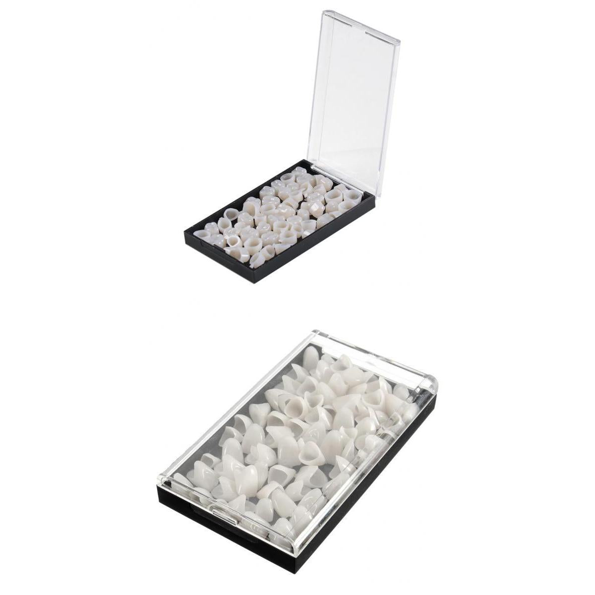 120Pieces Dental Whitening Veneers Teeth Anterior Molar Temporary Crown Set