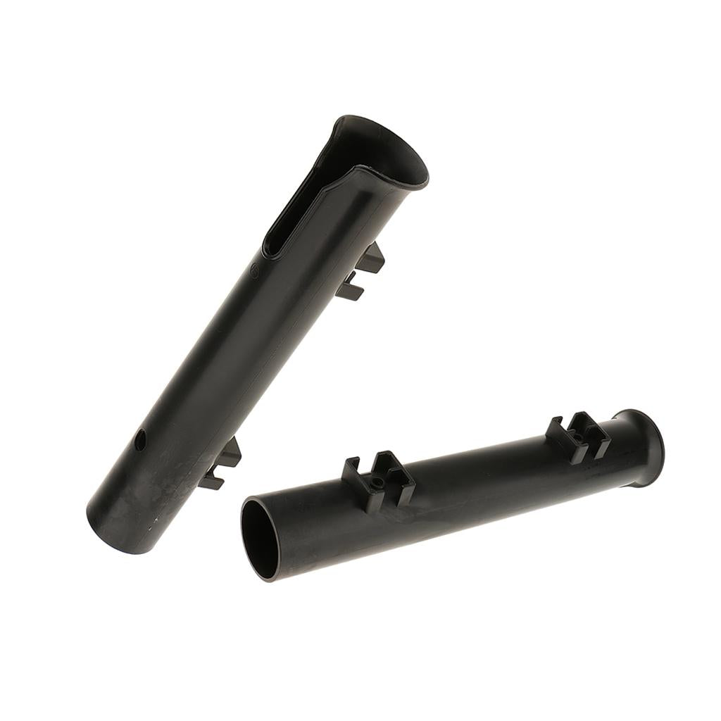 2Pcs Boat Fishing Rod Holder Stand Pole Bracket Flush Mount Rod Rack 1 Tube
